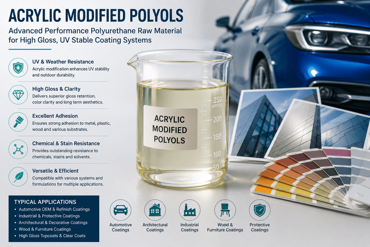 Acrylic Modified Polyols