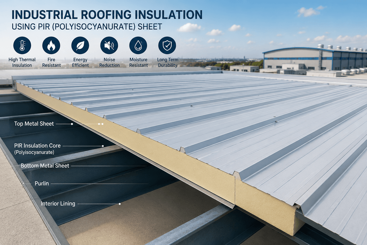 Industrial Roofing Insulation