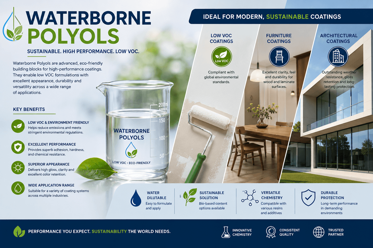 Waterborne Polyols